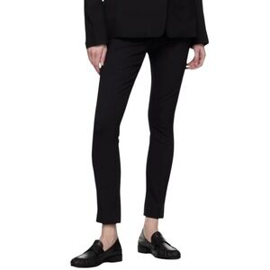 Rag & Bone New York Womens Size 8 Black High Rise Simone Slim Fit Trousers Pants